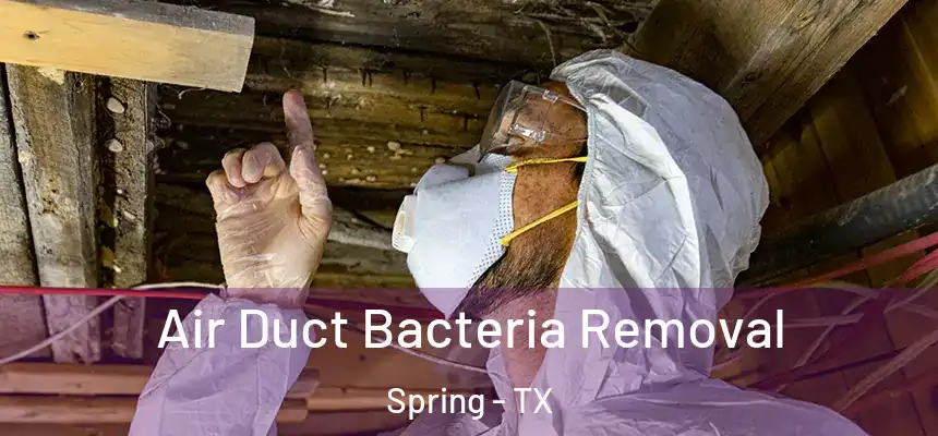 Air Duct Bacteria Removal Spring - TX