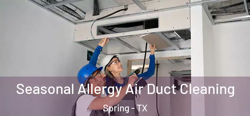  Seasonal Allergy Air Duct Cleaning Spring - TX